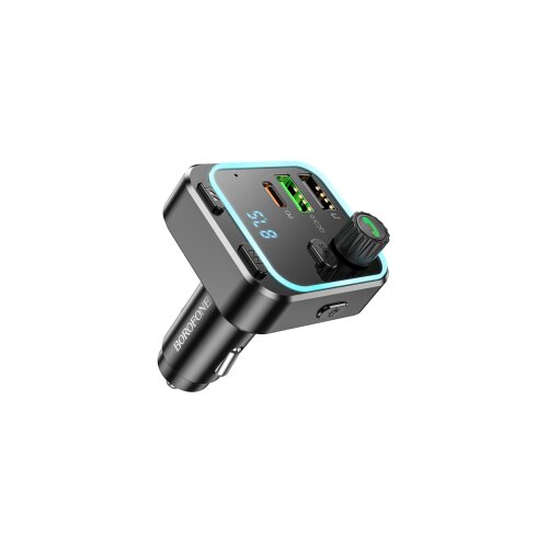 FM transmiter Bluetooth sa USB+Type-C punjaćem BOROFONE BC53 Highway PD20W+QC3.0 car black Cijene