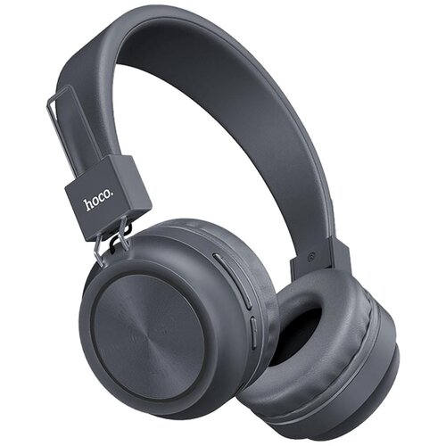 Hoco. Slu&amp;scaron;alice bežične/žične, Bluetooth, 8h rada, mikrofon &amp;ndash; W25 Promise Gray Slike