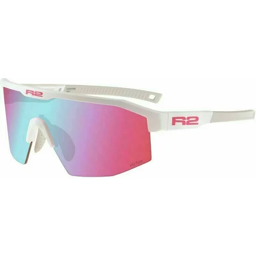 R2 Gain White Shiny/Blue Revo Pink Kolesarska očala