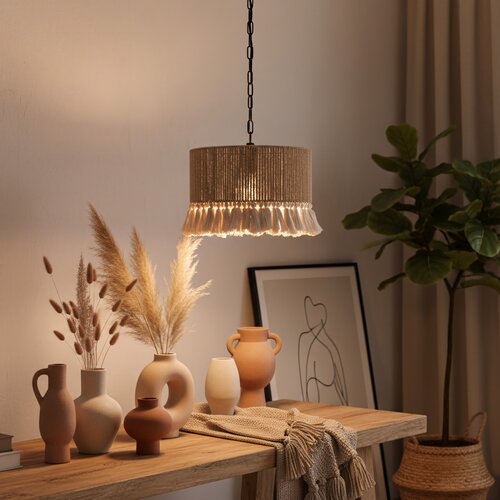 Toolight Viseća lampa u boho stilu APP1736-1CP 30 cm Slike