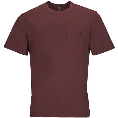 Levi's Majice s kratkimi rokavi SS POCKET TEE RLX Kostanjeva Cene