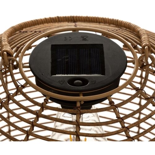 Atmosphera LED solarna lampa CUBA LED/1,2V 800 mAh IP44 ratan Slike