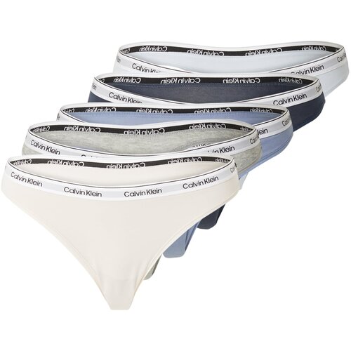 Calvin Klein Underwear Tangice kremna / modra / pegasto siva / črna Cene