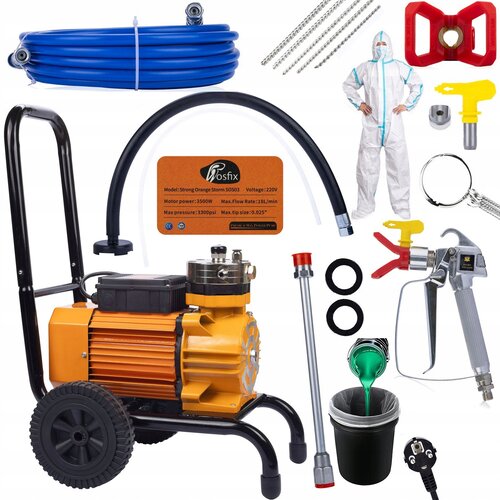 Rosfix Agregat malarski Strong Blue Storm SBS03 3500W 22MPA 18L/min + Sito 20L + Kombinezon + Wyciory, (5000137349) Cene