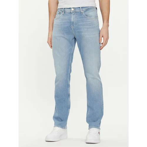 Tommy Jeans Jeans hlače Ryan DM0DM18736 Modra Straight Fit