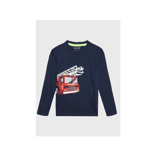 Blue Seven Bluza 850693 Mornarsko modra Regular Fit Slike