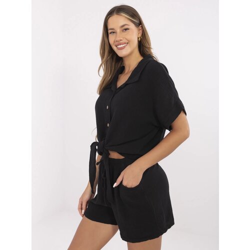 Italy Moda Shirt-MO-KS-F071.00-black Cijene
