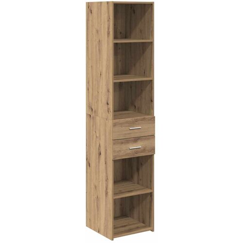 vidaXL Visok predalnik Umetni hrast 40 x 42,5 x 185 cm Konstruiran les, (5000107409) Cene
