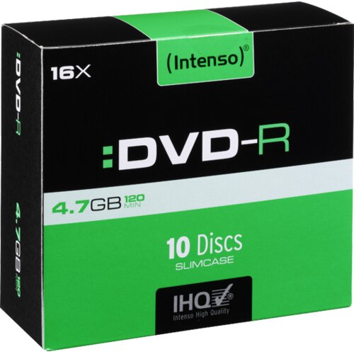  DVD-R 4,7GB pak. 10 komada Slim Case - DVD-R4,7GB/10Slim Cijene