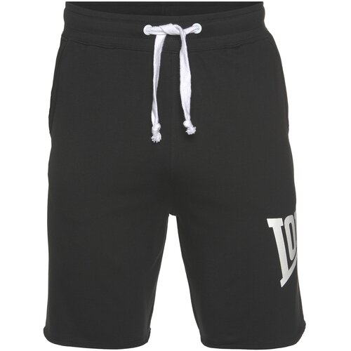 Lonsdale Sportske hlače crna / bijela Slike