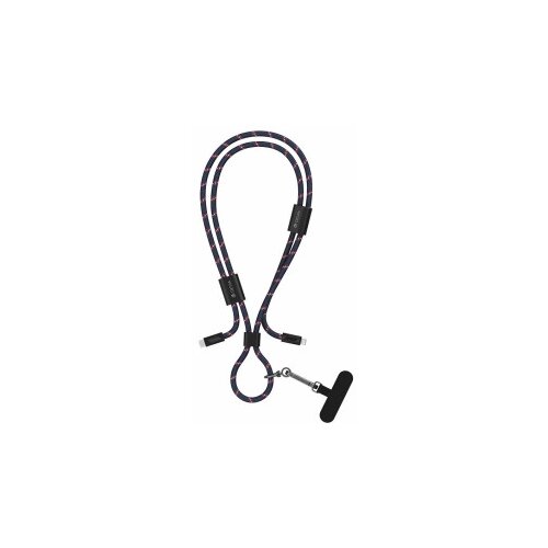 DEVIA Kabl Pro5 adjustable Lanyard Type-C to Iphone Fast 1.6 M Tamno plavi Cene