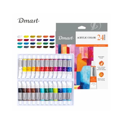  AKRILNE BOJE DELI PROFESIONALNE 12ml DMAST PEBEO 1/24 EC331-24 Slike