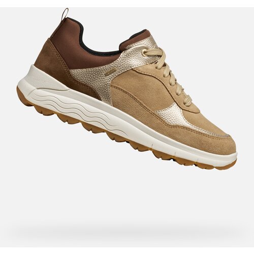 Geox Beige women&amp;#039;s sneakers Spherica 4X4 B Abx - Women&amp;#039;s Slike