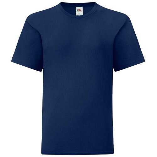 Fruit Of The Loom Navy blue children's t-shirt in combed cotton Cijene