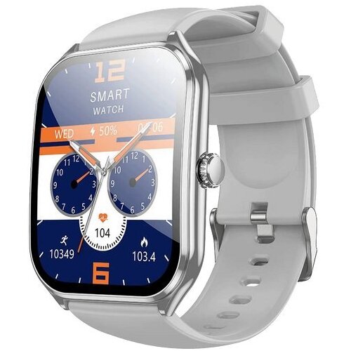 hoco. pametni sat, 1.96", AMOLED zaslon, Bluetooth, IP67 Y28 Silver Cijene