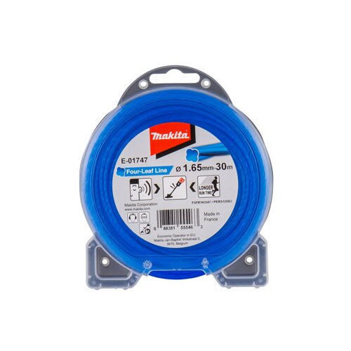 Makita E-01747 M&auml;hfaden &Oslash; 1,65 mm, 30 m za kosilnice, Trimmerfaden L&auml;rmarm (trifolijasti presek) Cene