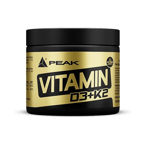 Peak Vitamin D3+K2 (120) Unflavoured