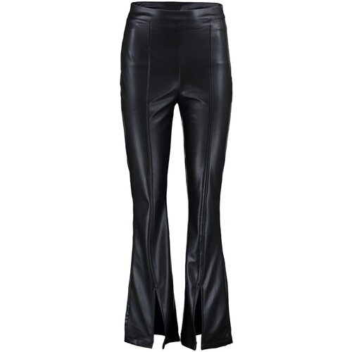 Trendyol Black Wide Leg Trousers Cene