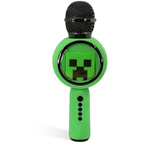 Minecraft Popsing LED brezžični karaoke mikrofon Creeper za PC & mobilne naprave OTL Cene