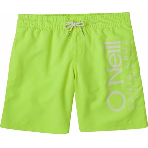 O'neill ORIGINAL CALI SHORTS Plivačke hlače za dječaka, reflektirajući neon, veličina