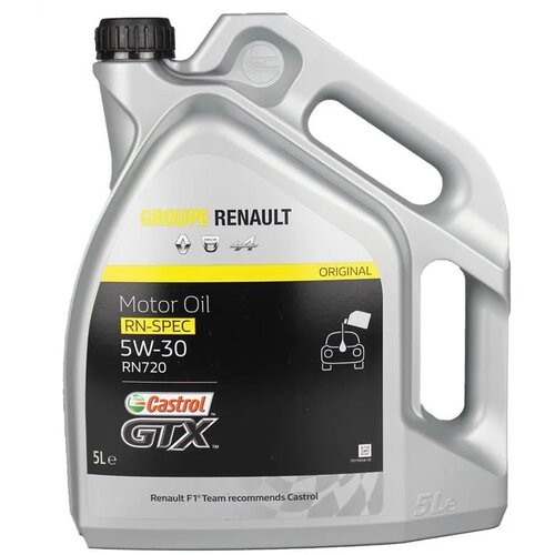 Castrol motorno olje renault 5W-30 RN720 5L Slike