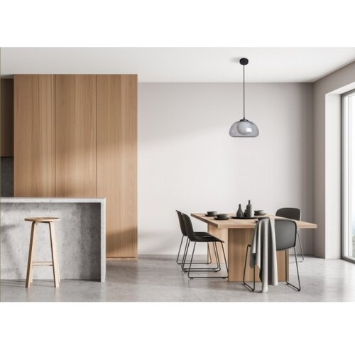  ITALUX PND-54637-1-BK-SG - Luster na sajli AINALE 1xG9/7W/230V crna/dimljeno-crna Slike