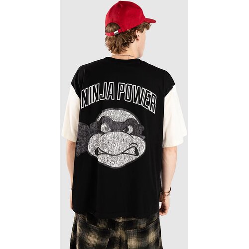 Redefined Rebel CCTurtles Oversized Fit T-shirt black Slike