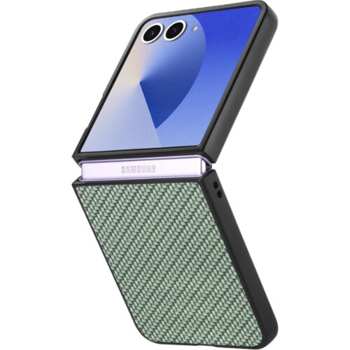 Chameleon Okrasni pokrovček (81) za Samsung Galaxy Z Flip 8 5G, zelen Slike
