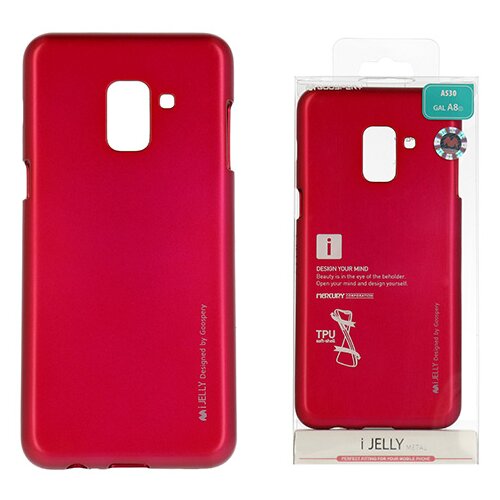  Gumijasti / gel etui Mercury i-Jelly Metal Case za Nokia 2.1 - roza Cene