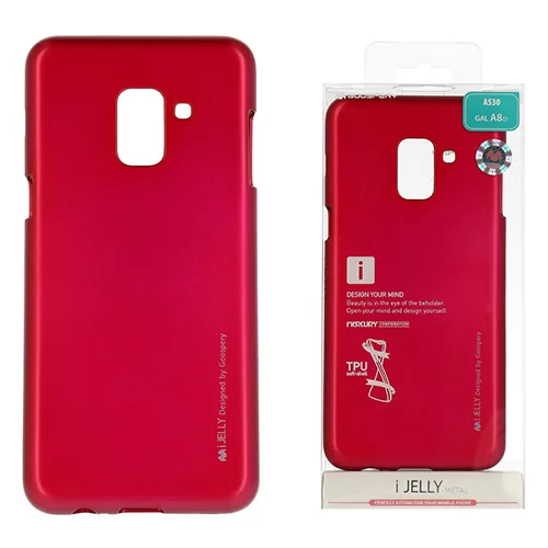  Gumijasti / gel etui Mercury i-Jelly Metal Case za Nokia 2.1 - roza