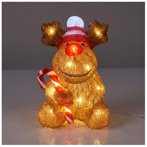  LED Spolja&amp;scaron;nja božićna dekoracija 32xLED/3xAA 24 cm IP44 sob Slike