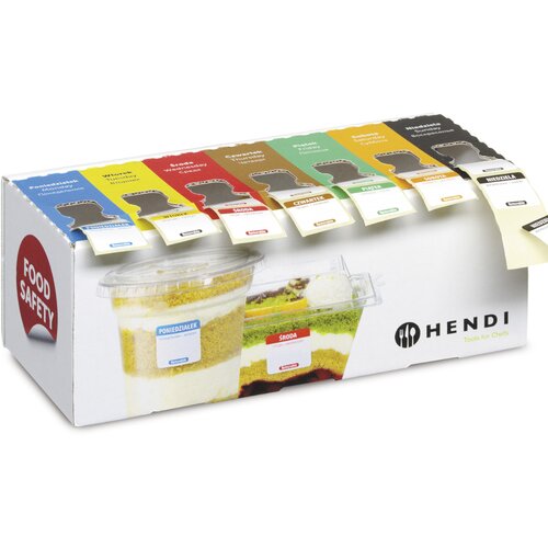 Hendi Komplet nalepk za večkratno uporabo za vsak dan v tednu z dozirnikom - 850305, (21397664) Cene
