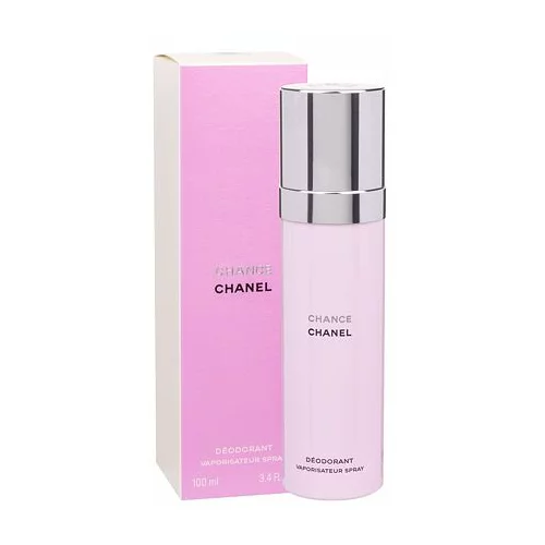 Chanel Chance dezodorans u spreju bez aluminija 100 ml za žene