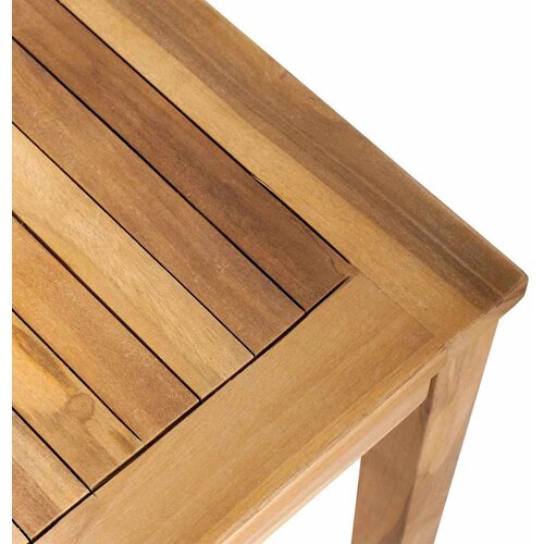  Klupa Smeđa i tamno siva 110 x 66 x 76 cm Čvrsto teak drvo Slike