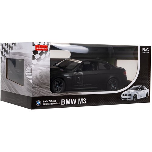  Licencirani auto na daljinsko upravljanje BMW M3 1:14 RASTAR - crni Cene