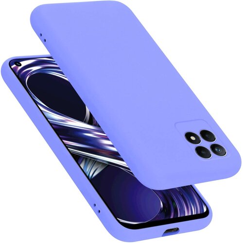 Cadorabo Ohi&scaron;je je združljivo z Realme 8i / Narzo 50 4G in tekoča svetlo vijolična - Za&scaron;čitni ovitek iz prožnega silikona TPU, (20859822) Cene