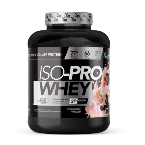 Basic Supplements Whey Protein Iso-Pro, Jagoda jogurt, 2kg Cene