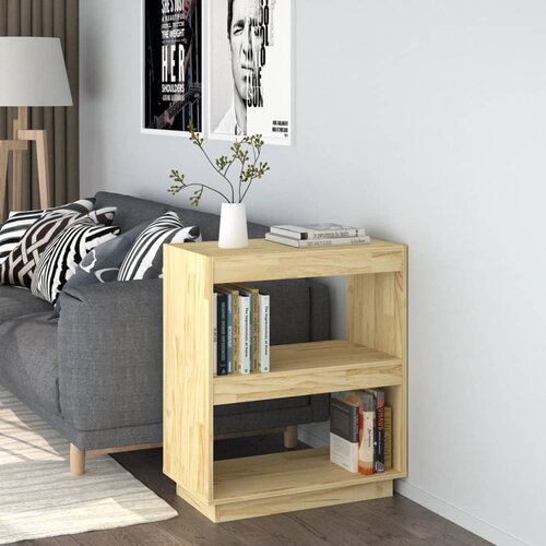 Furnova Knjižna omara 60x35x71 cm trdna borovina, (21932124) Slike