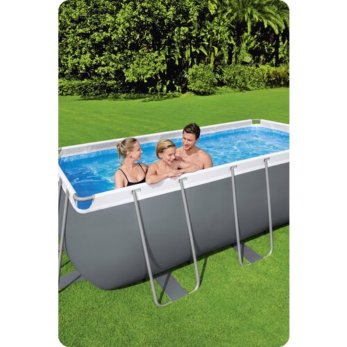 Bestway pro max pravougaoni bazen 4.12 x 2.01 x 1.22 m sa pumpom 56457E Slike