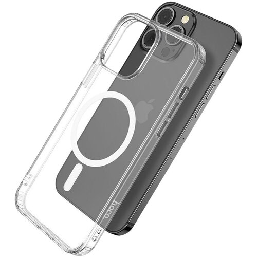 Hoco . navlaka za iPhone 14 Pro, magnetic, transparent, Phone case iP14 Pro Slike