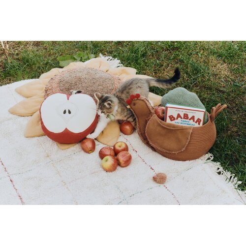 Lorena Canals Bombažna otro&amp;scaron;ka blazina &amp;oslash; 30 cm Apple &amp;ndash; Slike