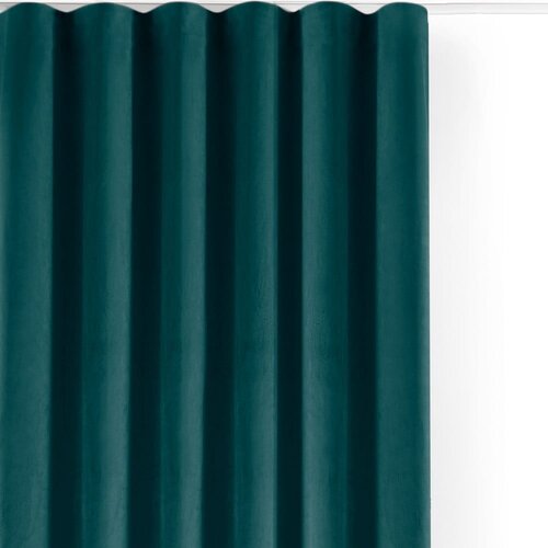 Filumi Petrolej zelena zavjesa za djelomično zamračenje od samta 530x225 cm Velto &ndash; Cijene