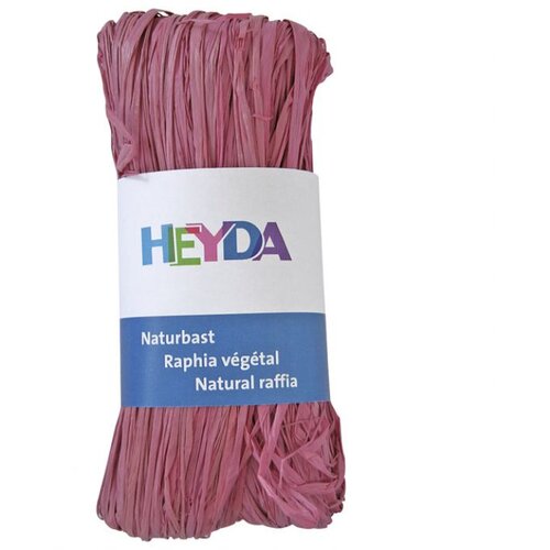  RAFIJA PRIRODNA 50G HEYDA 20-48877 87 ROZA Slike