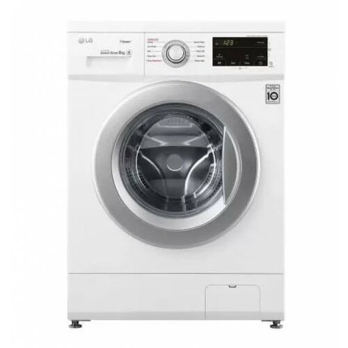 Lg F4J3TS4WE mašina za pranje veša Prednje punjenje 8 kg 1400 RPM D Belo Slike