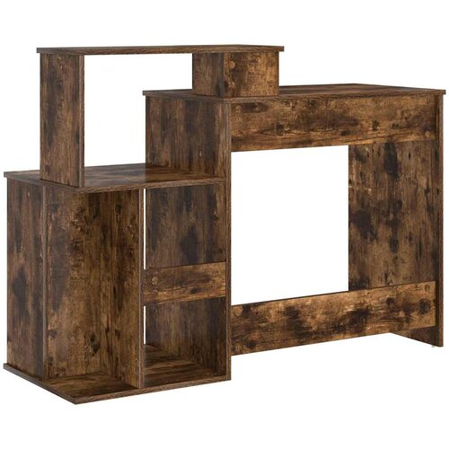  Stol Dimljeni hrast 120,5 x 44 x 88,5 cm Konstruirano drvo Slike
