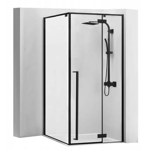 Rea Tu&amp;scaron; kabina Fargo 90x90 Black Mat Slike