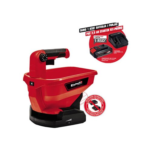Einhell akumulatorska univerzalna sejalica Power X-Change GE-US 18 Li + starter kit Power X-Change 18V 2,5 Ah Cene