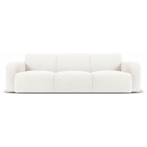 Micadoni Home Bijela sofa od bouclé tkanine 235 cm Molino –