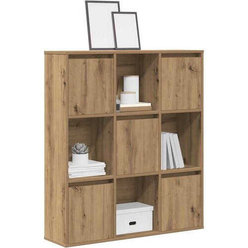 vidaXL Regal za knjige boja hrasta 89x24x101,5 cm konstruirano drvo Cijene