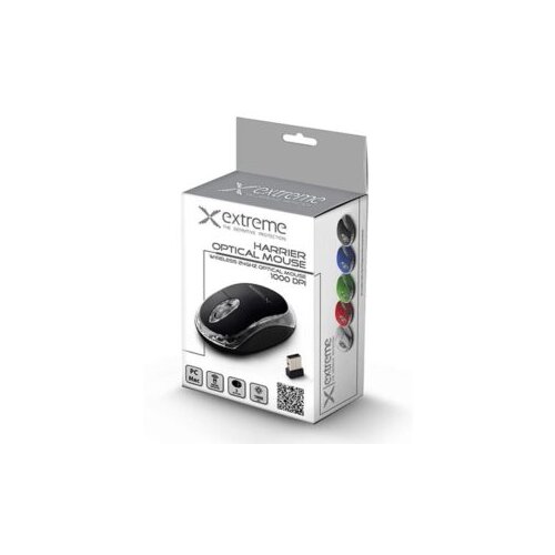  Miš wireless TITANUM HARRIER 3D, 2.4GHz, optical, 3-button, black, 1200 dpi, XM105K Cijene